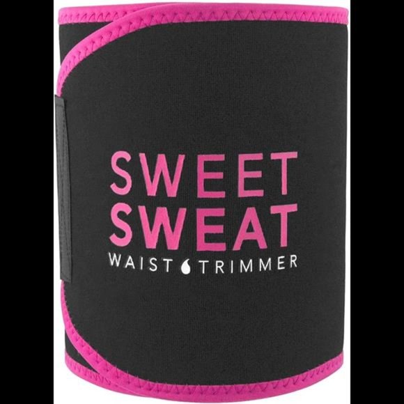 Sweet Sweat Waist Trimmer, by Sports Research - Sweat Band to Cut Water Weight - Picture 1 of 6